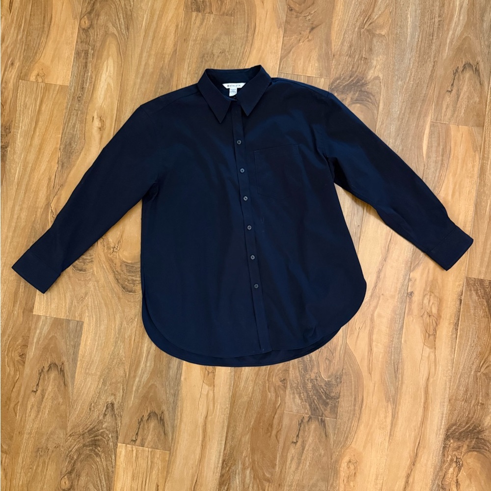 Athleta Women’s Midday Relaxed Shirt - Navy
